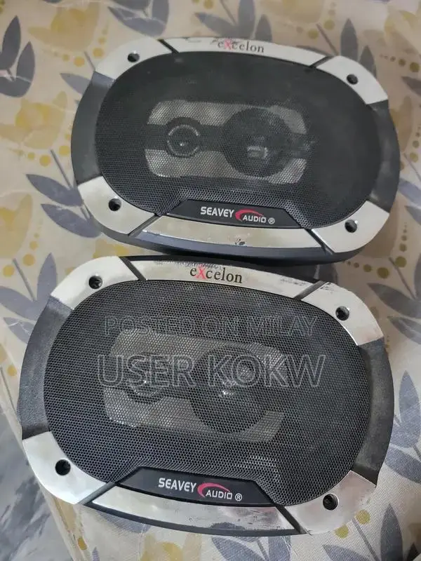 High-Performance Car Speakers with Excellent Sound Quality and Bass