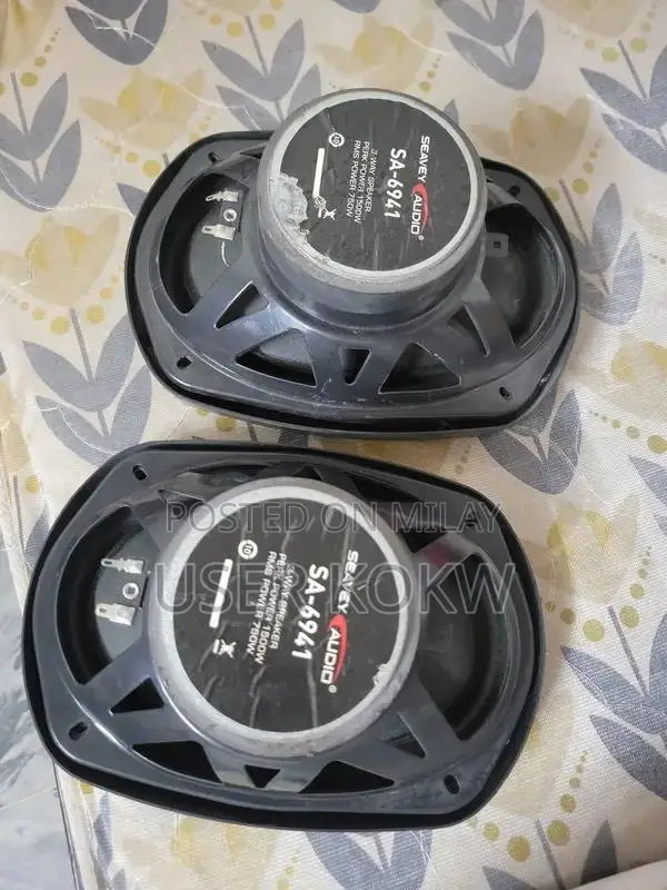 High-Performance Car Speakers with Excellent Sound Quality and Bass