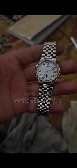 Authentic Seiko and Alba Analog Wristwatch - Classic Design Timepiece