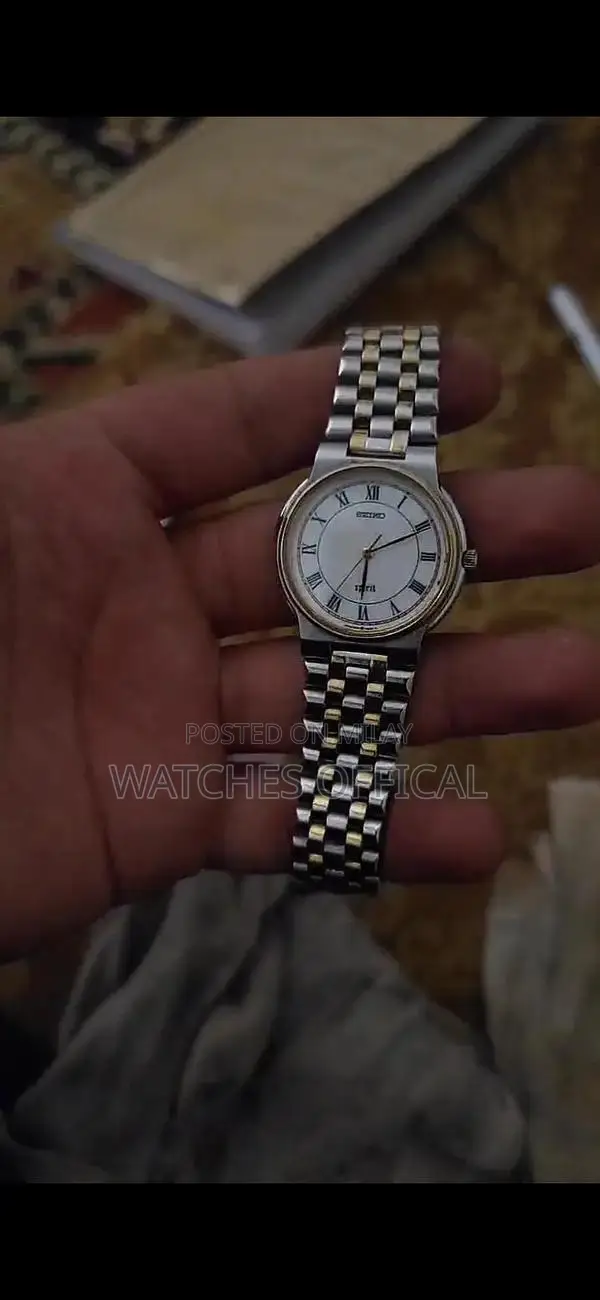 Authentic Seiko and Alba Analog Wristwatch - Classic Design Timepiece