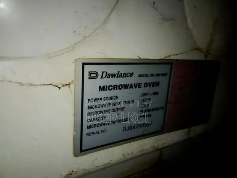 Dawlance Microwave Oven - Needs Repair
