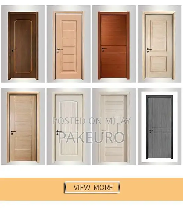 WPC Wooden Doors - Custom Designs, Water & Termite Resistant