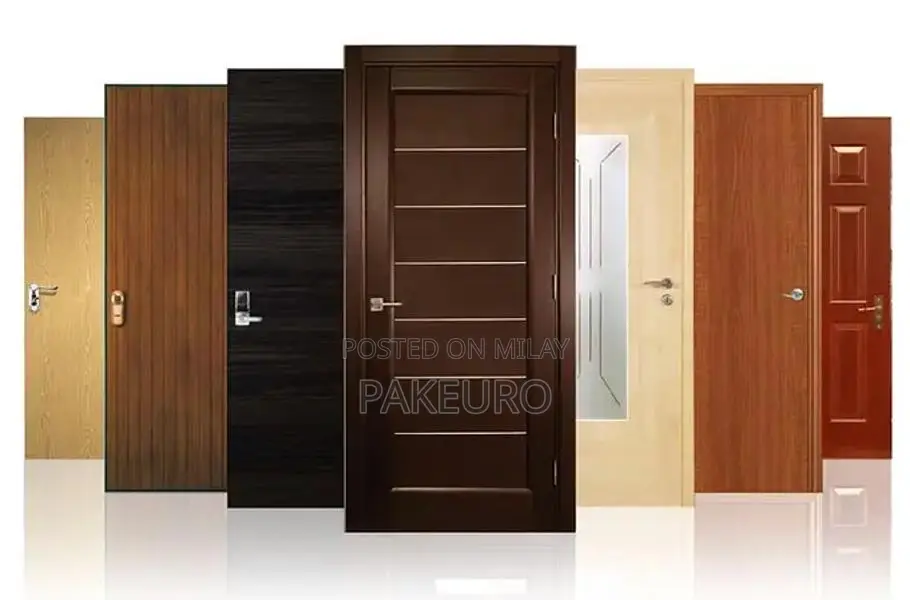 WPC Wooden Doors - Custom Designs, Water & Termite Resistant