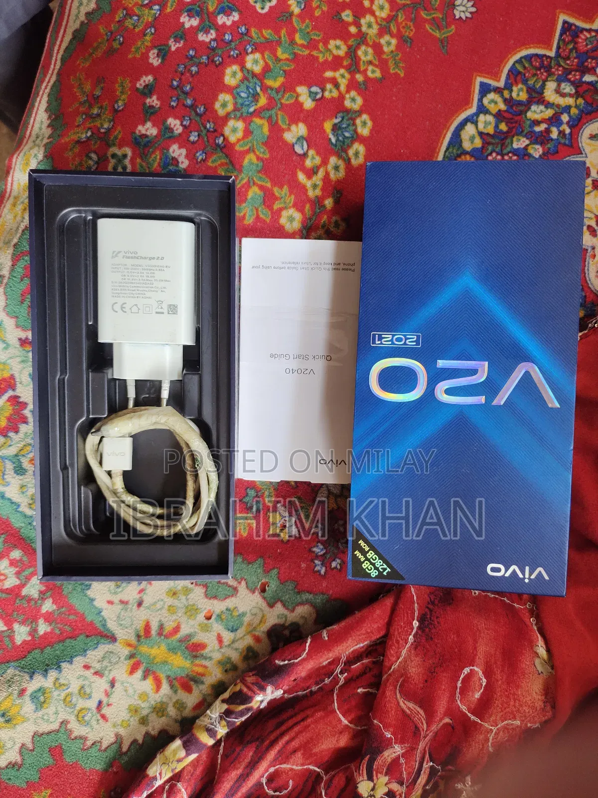 Vivo V20 128 GB Pink