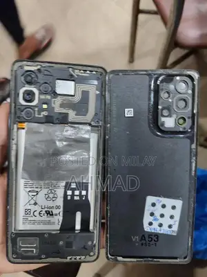Damaged Samsung Smartphone Motherboard with Original Components