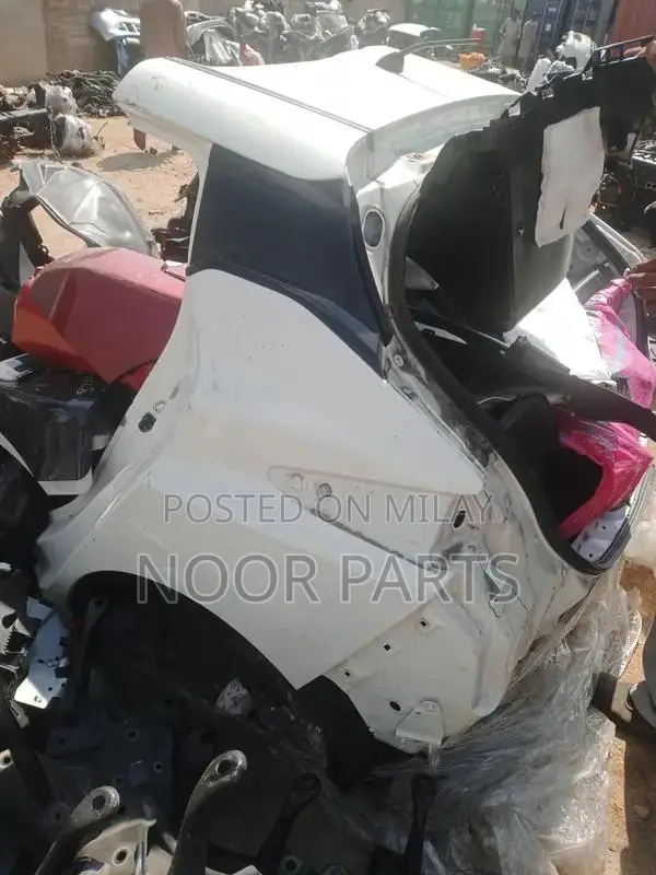 2021 Nissan Leaf Pearl White Complete Body Parts Set