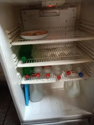 Full Size Grey Refrigerator by Pel