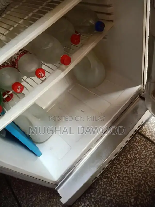 Full Size Grey Refrigerator by Pel