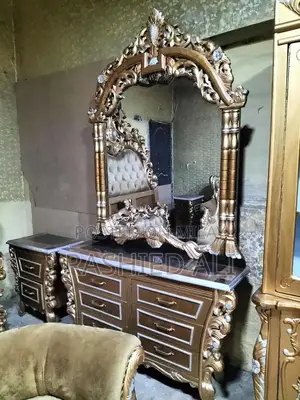 Photo - Elegant Wood Headboard and Furniture Piece