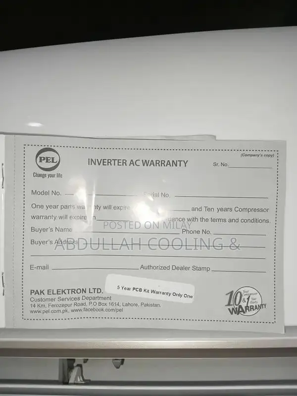 1.5 Ton PEL Inverter Split Air Conditioner with Low Power Consumption