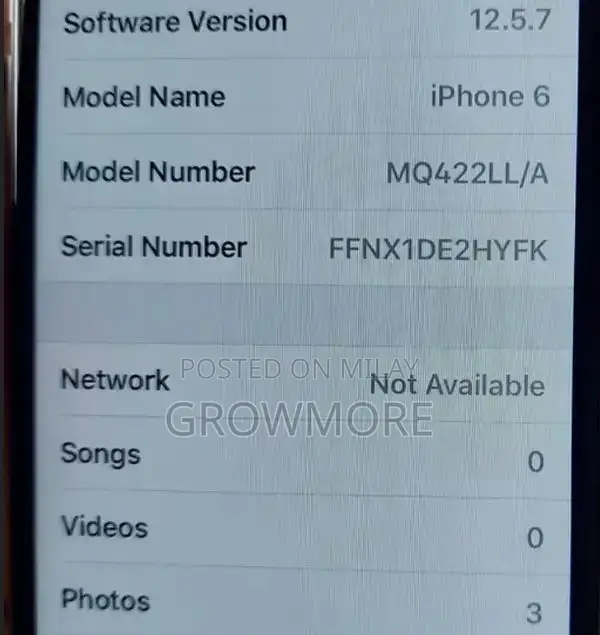 Apple iPhone 6 Smartphone - 16GB Storage, Pristine Condition