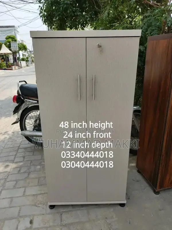 Laminated Shoe Rack and Book Shelf Cabinet