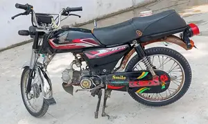 70cc Motorcycle - Original Tanki Bike in Red