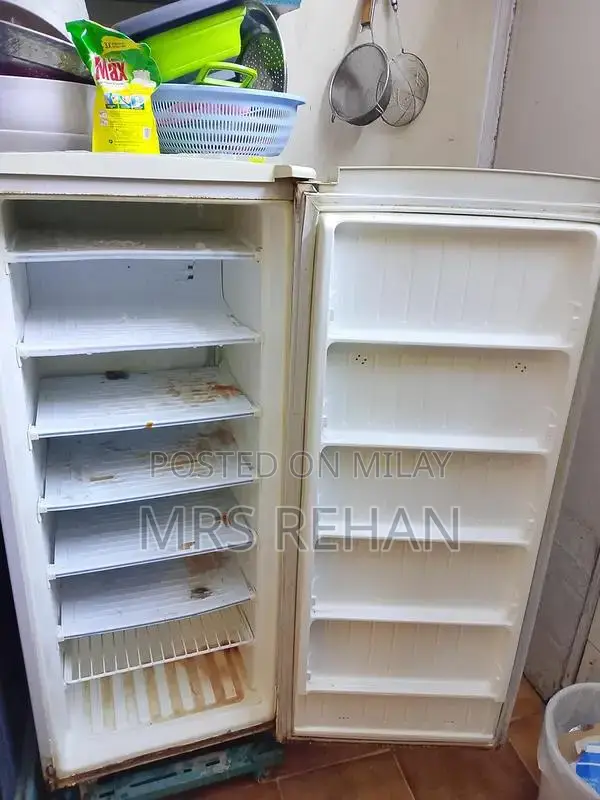 LG Medium White-Grey 6-Compartment Freezer with Door Pockets