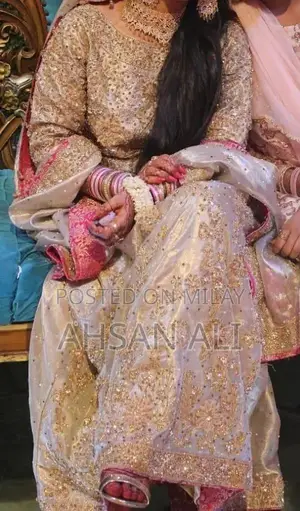 Elegant Golden Masuri Sharara with Embroidered Shirt and Dupatta