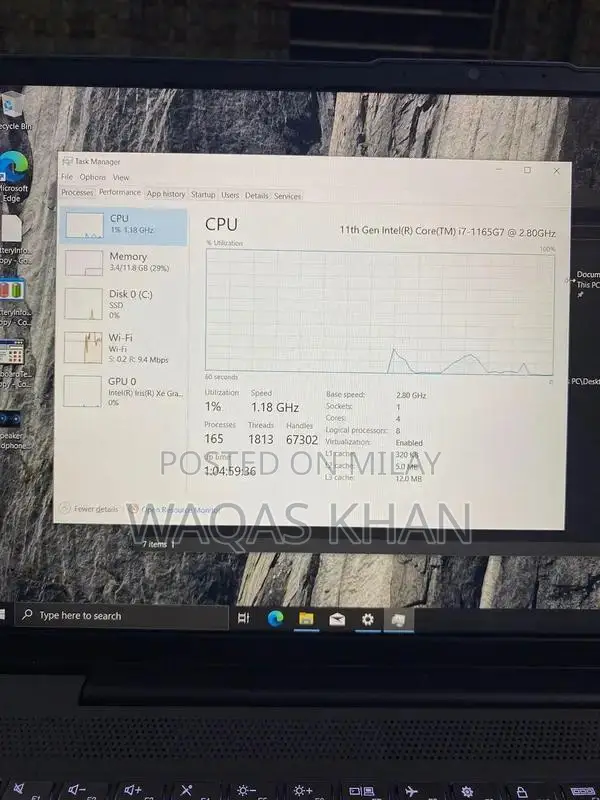 Lenovo Ideapad 5 Touchscreen Laptop with 11th Gen Intel Core i7
