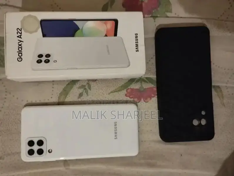 Samsung Galaxy A22 Smartphone - 6GB RAM, 128GB Storage, AMOLED Display