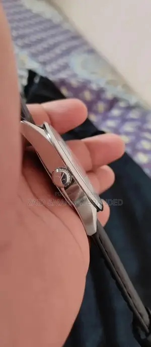 CK Classic Swiss Quartz Men's Watch with Leather Strap