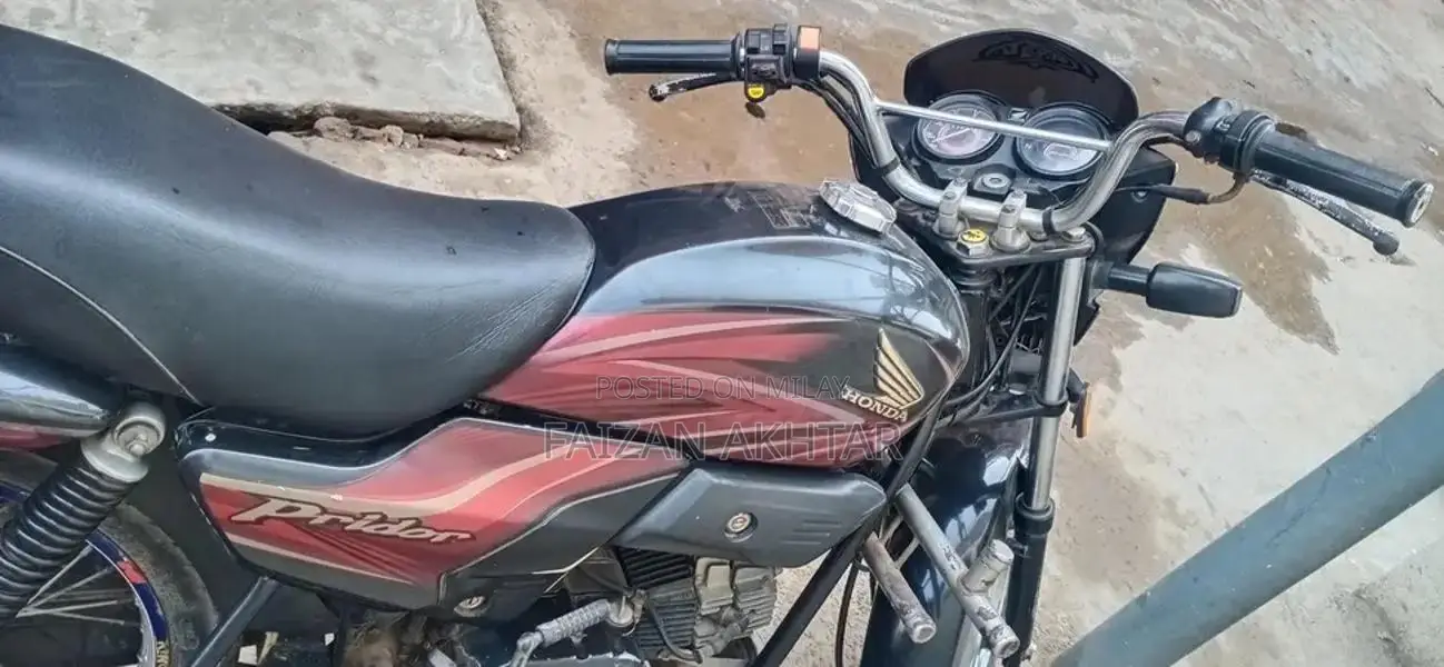 Honda Pridor 2020 Motorcycle - Near Mint Condition