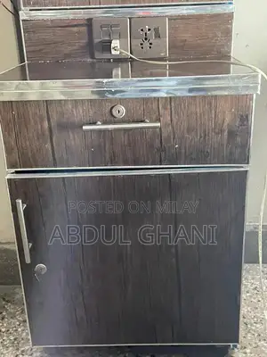 Makeup Dressing Table with Charging Ports and Lights