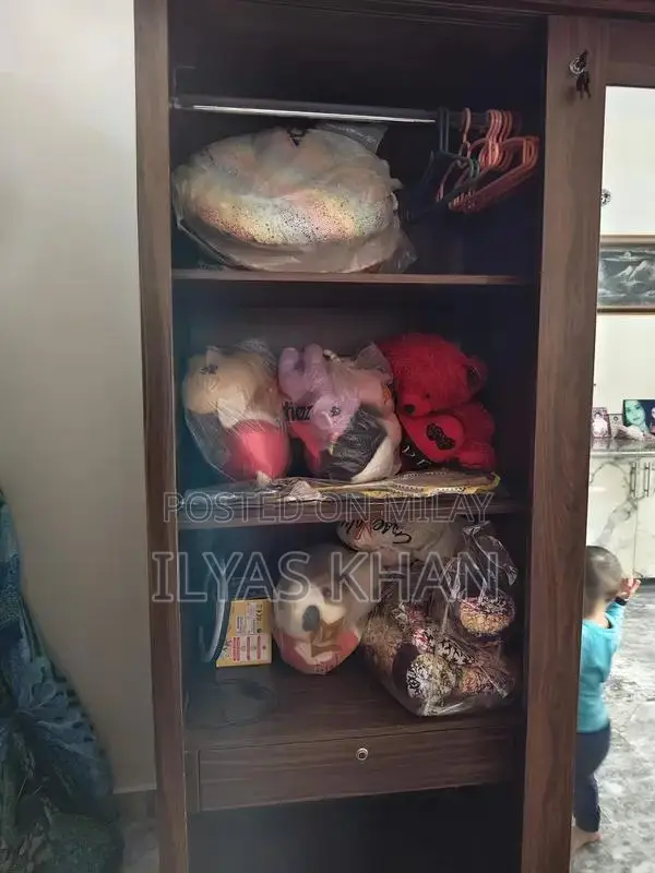 Classic Lasani Wood Wardrobe - Stylish Storage Solution