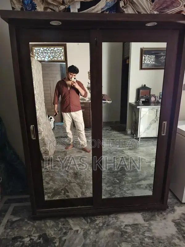 Classic Lasani Wood Wardrobe - Stylish Storage Solution