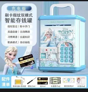 Interactive Kids Electronic Money Bank with Character Designs