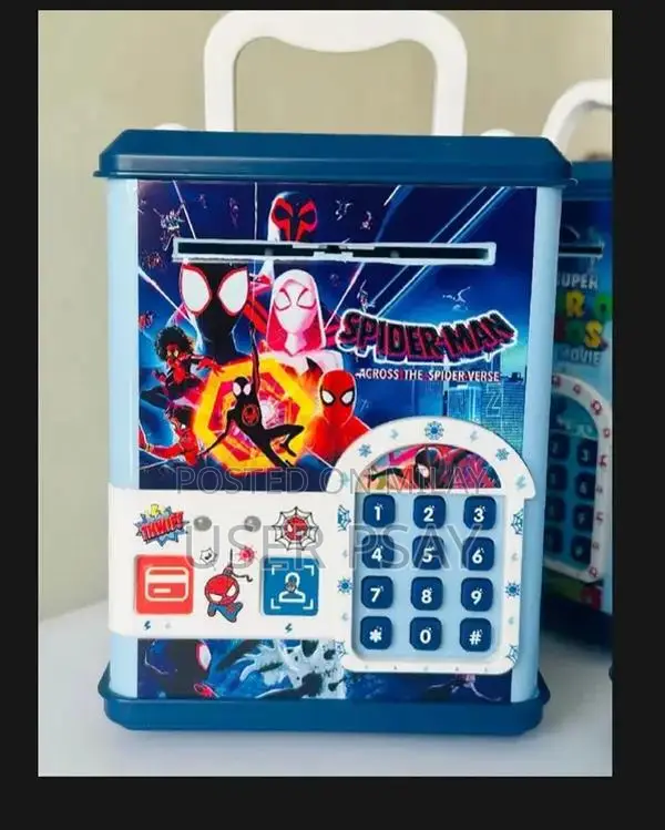 Interactive Kids Electronic Money Bank with Character Designs