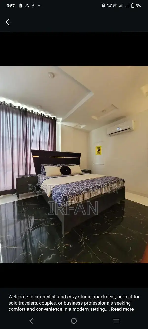 Modern Grey Velvet Double Bed Set with Side Tables and Dressing