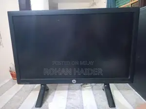 Photo - HP Desktop Computer with 22-Inch Monitor