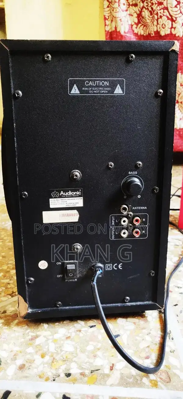 Audionic Woofar Wireless Speaker High Performance Audio Device