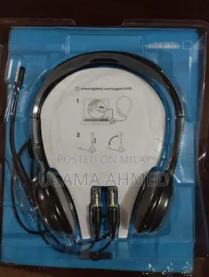 Photo - Logitech H110 Wired Headphones with Original Box