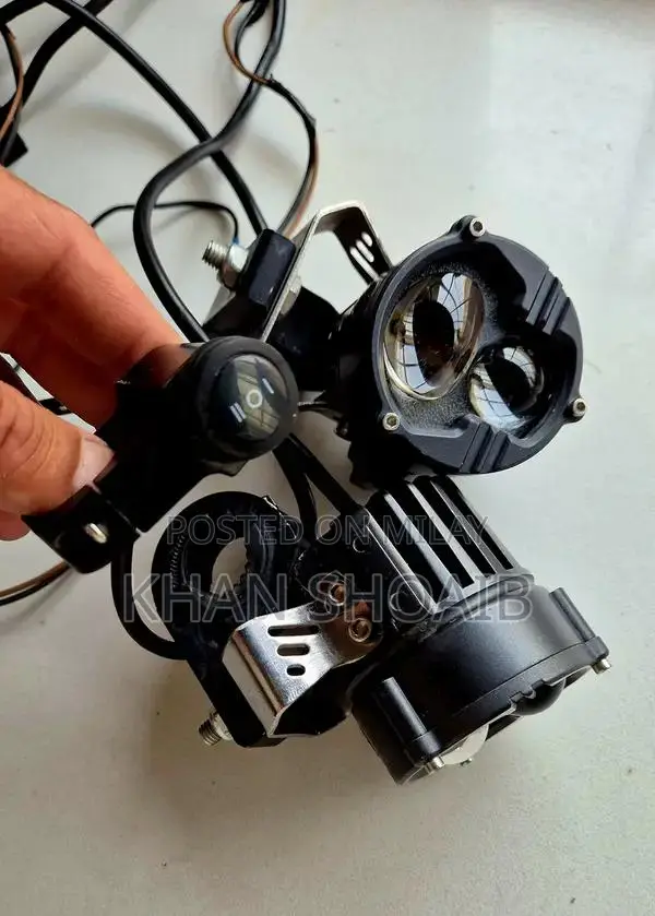 High-Performance Motorcycle Auxiliary Lighting System
