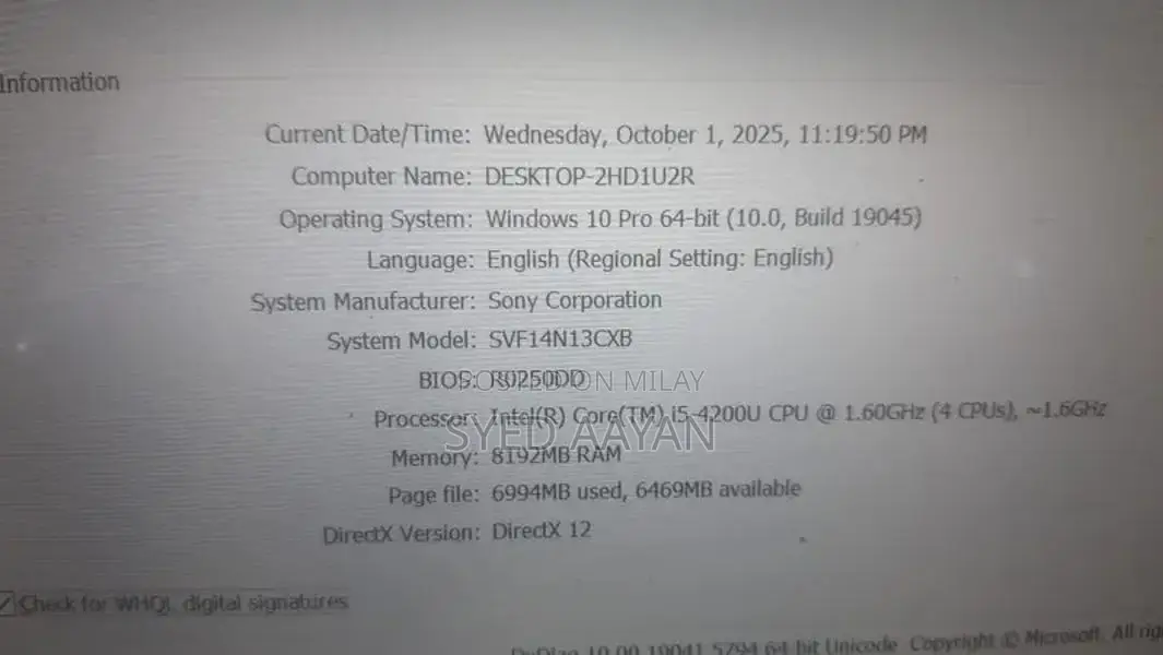 14-inch Touchscreen Laptop - i5 4th Gen, 8GB RAM, 240GB SSD