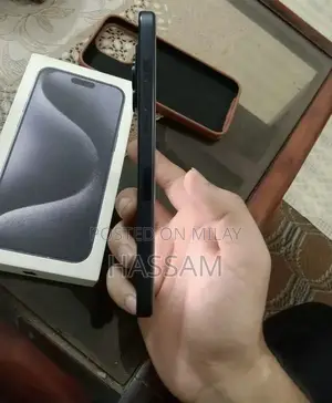 Apple iPhone 15 Pro Max Blue Titanium Flagship Smartphone