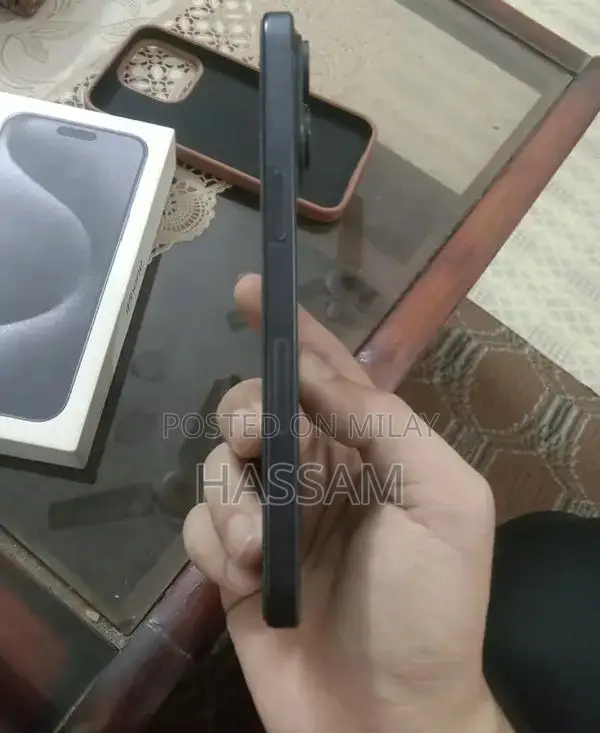 Apple iPhone 15 Pro Max Blue Titanium Flagship Smartphone