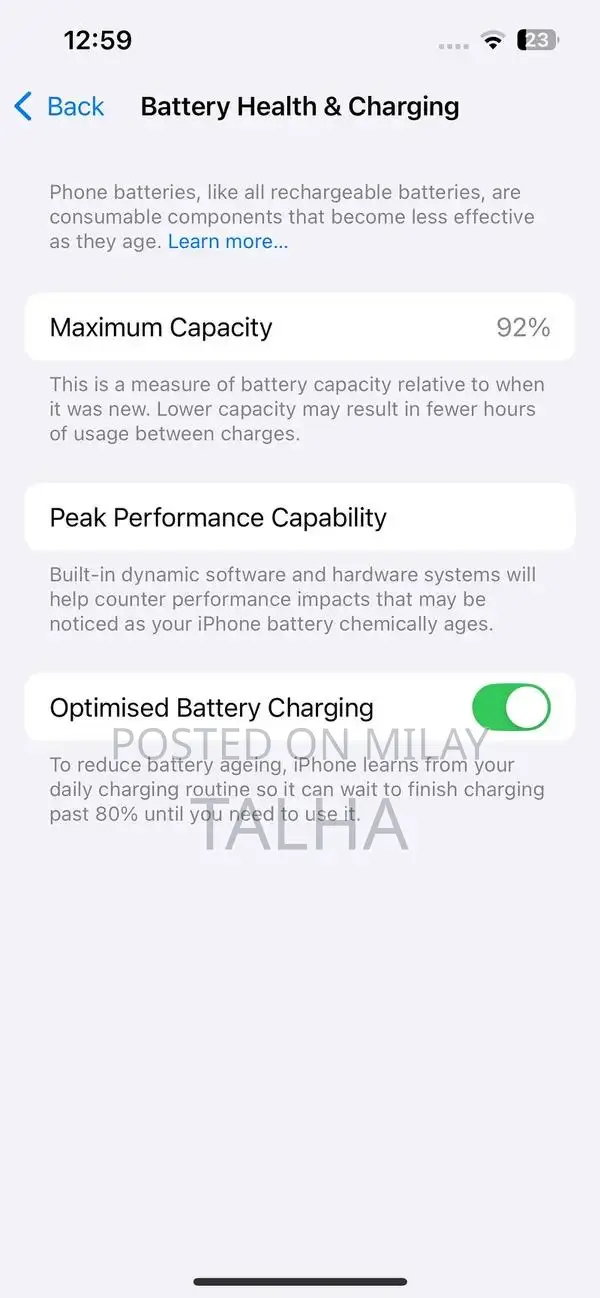 Apple iPhone 13 - 128GB Smartphone with Pristine Condition