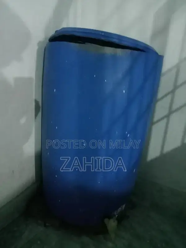 Large Blue Water Tanker with Dispensing Tap