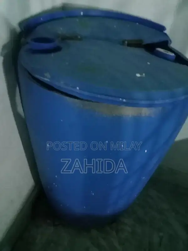 Large Blue Water Tanker with Dispensing Tap