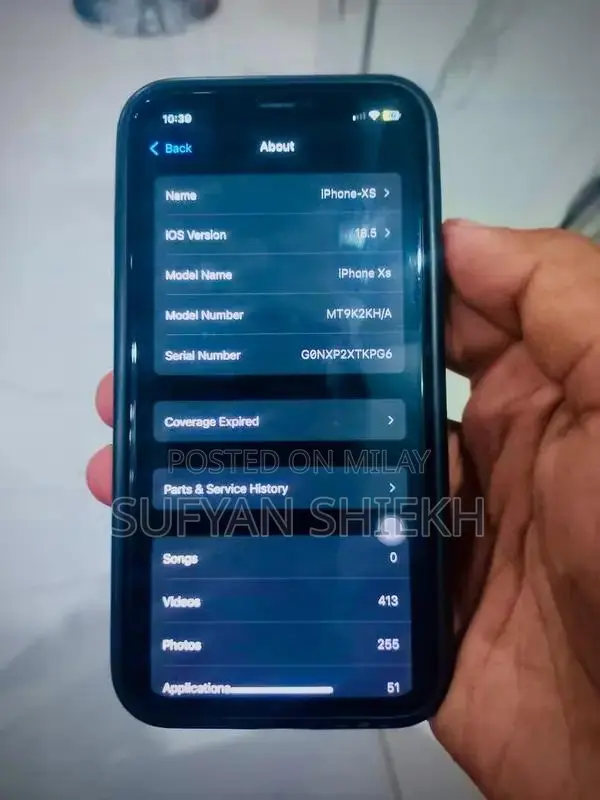 Apple iPhone XS Golden Smartphone Premium Edition