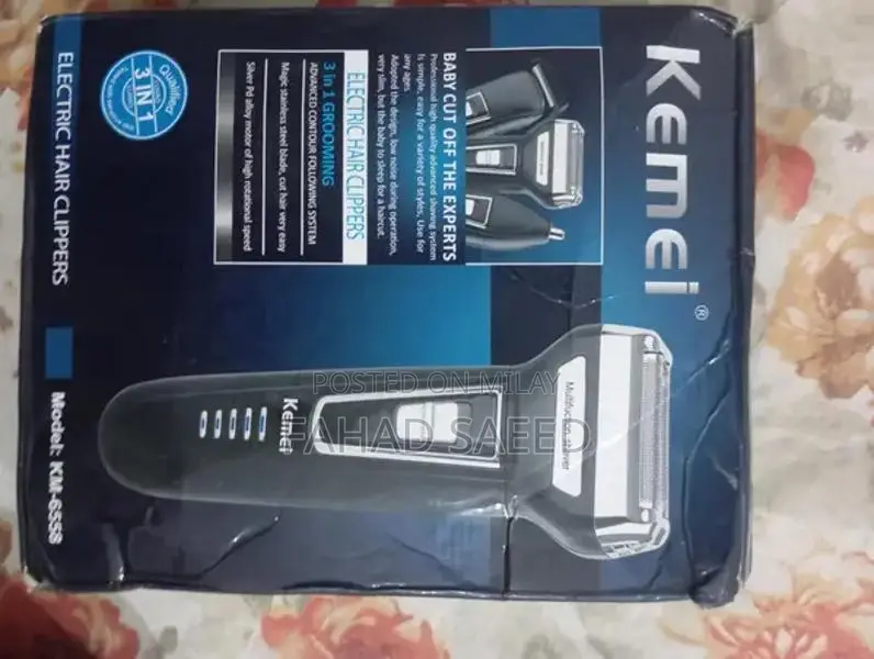 Multi-Function Hair Trimmer for Head, Face, and Nose