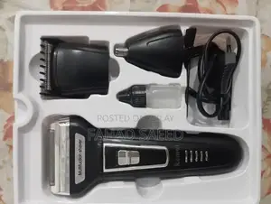 Multi-Function Hair Trimmer for Head, Face, and Nose