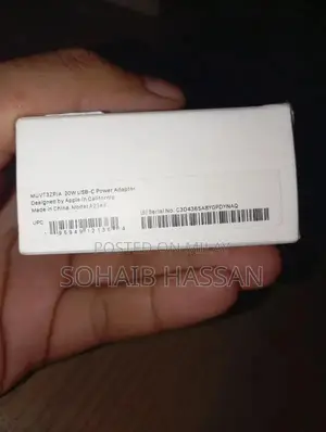 Original iPhone Power Adapter with 1 Year Warranty