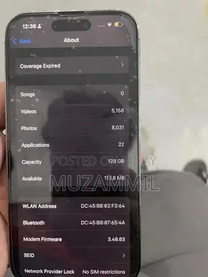 Apple iPhone 14 Pro Deep Purple Smartphone