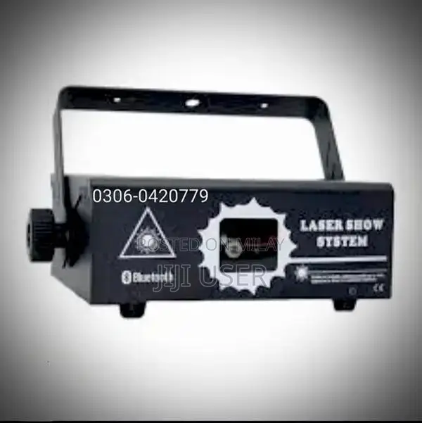 Bluetooth Animated Laser DJ Light Projector for Parties & Events