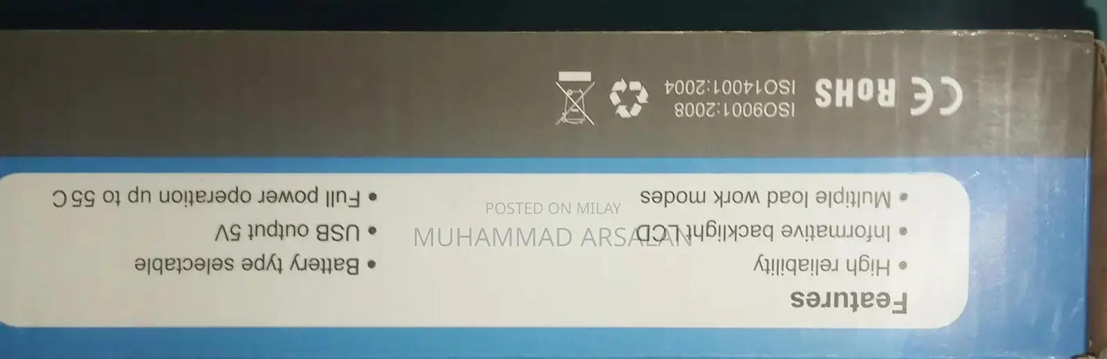 Kingway 12/24V 30A PWM Solar Battery Charger Smart Charging