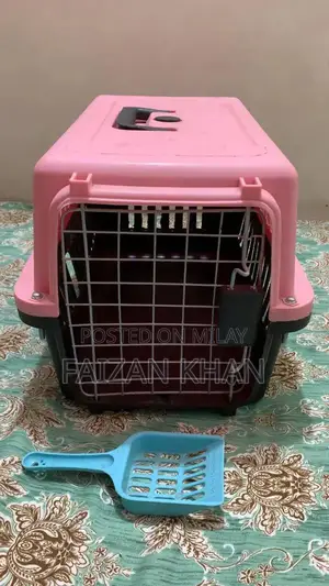 Durable Cat Enclosure with Litter Spoon