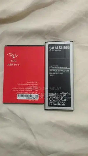 High Capacity Phone Battery Pack - Itel 6000mAh & Samsung 3250mAh