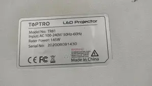 Professional 4K Home Theater Projector with Wi-Fi and Bluetooth