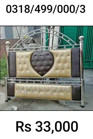 Steel Single Bed Frame for Kids and Adults